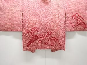 アンティーク　本総絞り荒波模様絵羽織